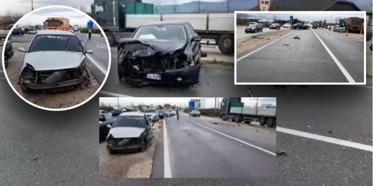 TJETËR AKSIDENT/ Parakalimi i gabuar merr “në qafë” dy shoferë në Thumanë