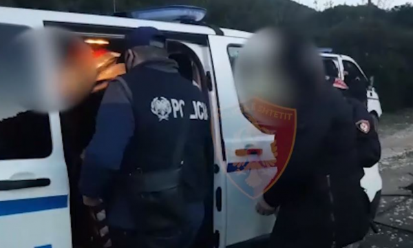 POLICIA AKSION/ Shitje narkotikësh dhe dhunë në familje, 5 të arrestuar në Tiranë