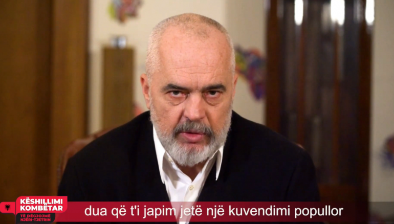 “ËSHTË KOHA TË DËGJOJMË…”/ Rama për Këshillimin Kombëtar: Çdo shtëpi do marrë një pyetësor, ja si të na e ridërgoni