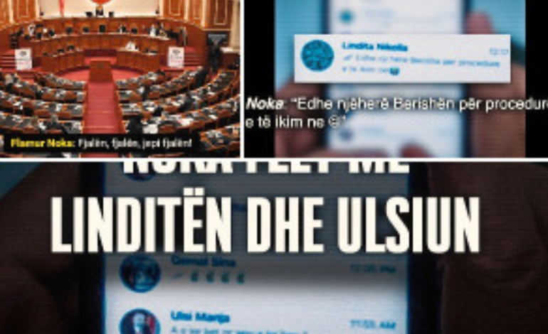 “POROSIA” PËR SALI BERISHËN/ Zbardhet mesazhi i Flamur Nokës për kryetaren e Kuvendit, nënkryetari i PD nxjerr pamjet: Ndajnë…