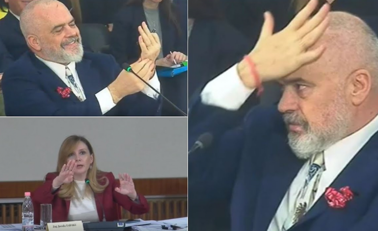 VIDEOLAJM/ Replika dhe batuta, Rama bëhet pis me bojën e stilolapsit: Më njoftojnë që kam YLL në ballë