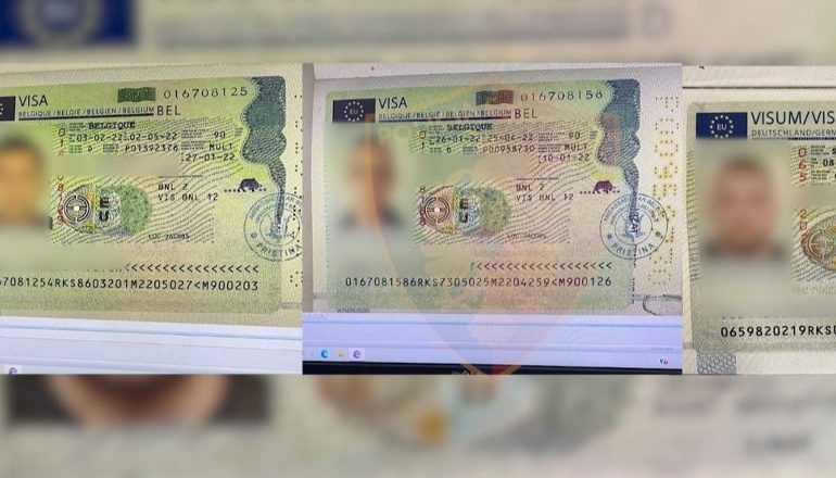 ARRESTOHEN 3 PERSONA NË RINAS/ Tentuan të kalojnë kufirin me viza gjermane e belge të falsifikuara (EMRAT)