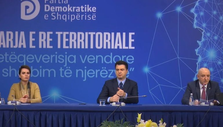 REFORMA TERRITORIALE/ Basha: Ndarja aktuale e dështuar, t’i japim pushtetit vendor pavarësi financiare dhe…