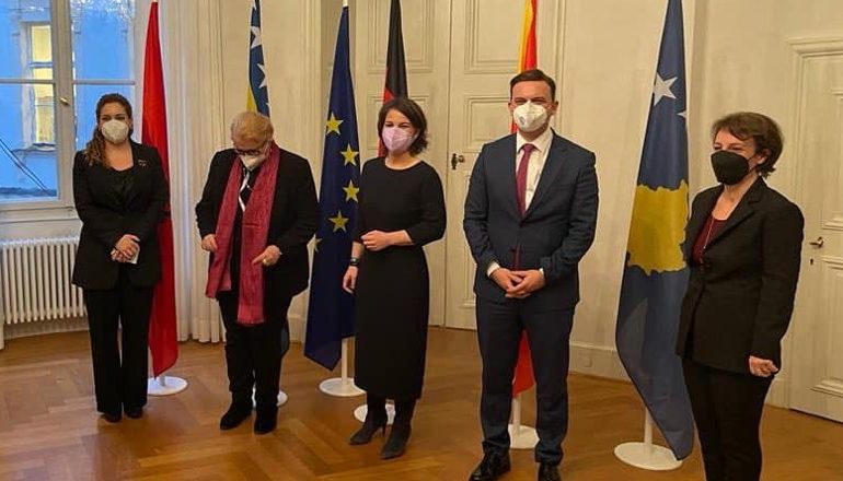 XHAÇKA TAKIM ME HOMOLOGEN GJERMANE DHE TË RAJONIT TË MYNIHUT/ Diskutime mbi situatën në Ballkanin Perëndimor