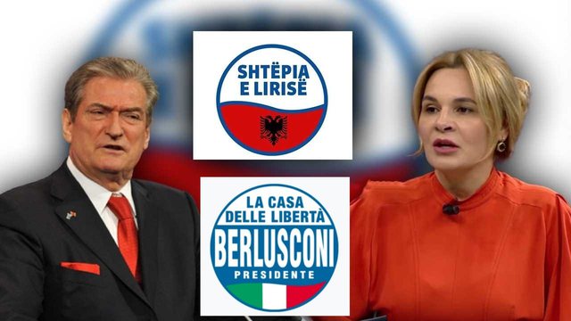 ME SLOGAN DHE LOGO “COPY-PASTE” SI BERLUSCONI/ Si po shkon në zgjedhje koalicioni i Berishës