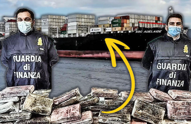 SERBI U GJET ME FYTYRË TË PRERË/ Brenda anijes sekuestrohen 450 kg kokainë, mediat italiane: Ngjarje horror