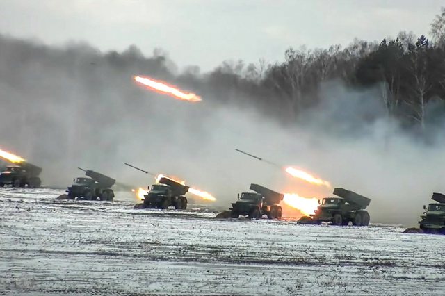 LËSHOHET BOMBA MBI QYTETIN UKRAINAS/ PAMJET nga terreni zbulojnë gjithçka