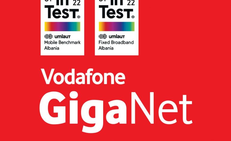 Vodafone Albania certifikohet sërish si rrjeti më i mirë mobile dhe fiks në Shqipëri