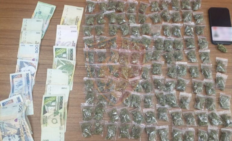 MBI 100 DOZA DROGË GATI PËR SHITJE DHE NJË SHUMË PARASH/ Arrestohet 21-vjeçari në Tiranë