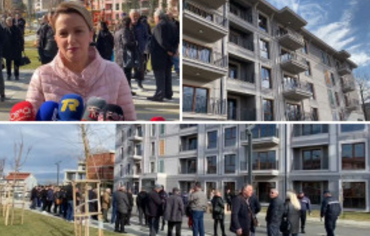 PAS VIZITËS SË ERDOGAN NË LAÇ/ Fillon shpërndarja e çelësave të 522 apartamenteve për banorët e prekur nga tërmeti