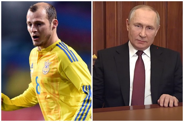 "LUFTËN DO TA FITOJMË NE"/ Futbollisti ukrainas ofendon presidentin Putin: Ti je një bir k*rve (VIDEO)