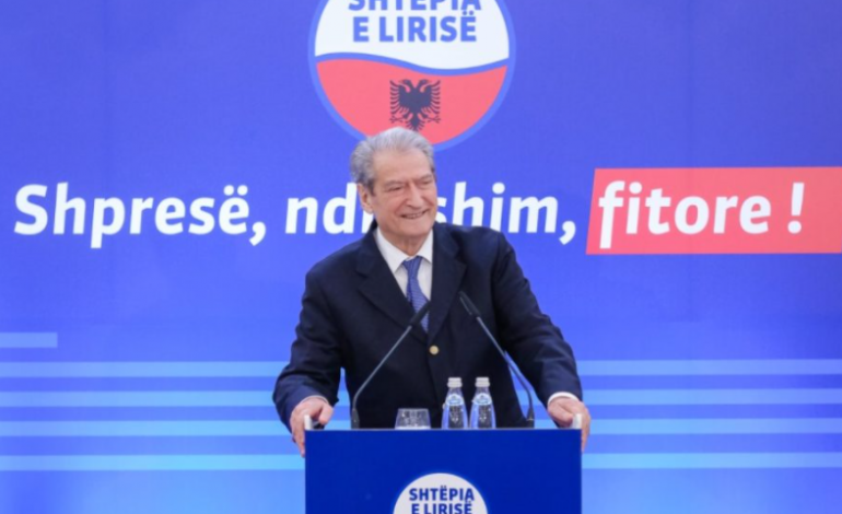 BERISHA SOT NË SHKODËR/ Prezanton Bardh Spahinë si kandidat të “Shtëpisë së Lirisë”