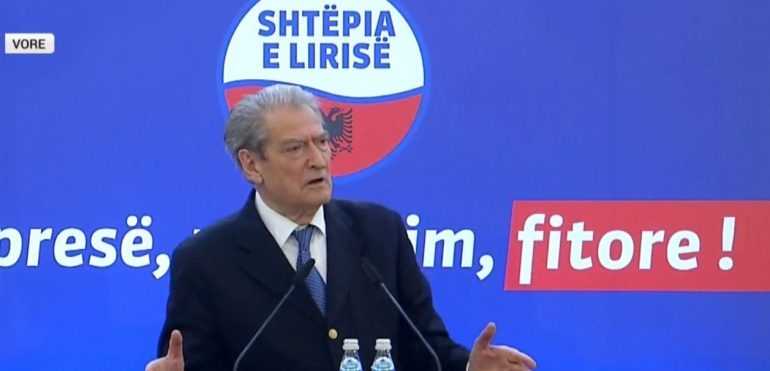 “ASNJE VOTE PER…”/ Berisha në Vorë: Kjo bashki ka falimentuar, në 8 vjet Shqipëria u varfërua