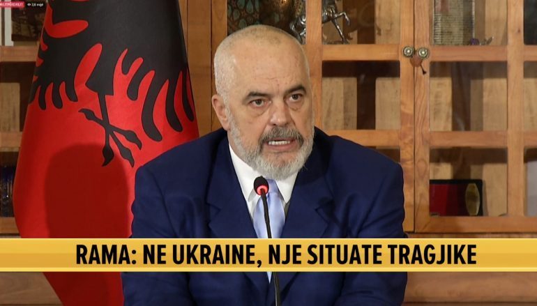 LUFTA/ Shqipëria gati të presë qytetarët ukrainas, ja çfarë deklaron kryeministri Edi Rama