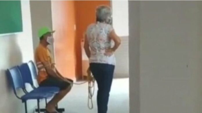NDODH EDHE KJO/ Burri refuzonte të bënte vaksinën, gruaja e lidh me litarë dhe e detyron të bëjë dozën