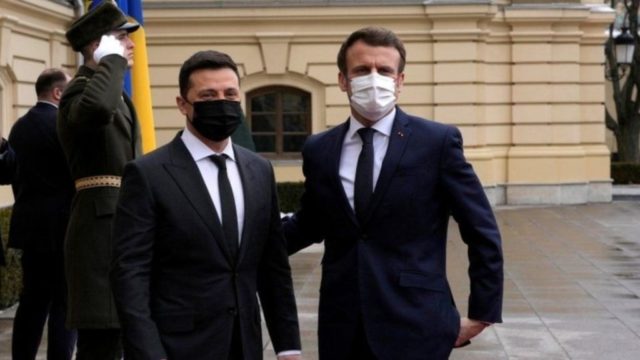 TAKIM NË UKRAINË/ Macron: Franca do të bëjë gjithçka për ndërmjetësimin e krizës me Rusinë
