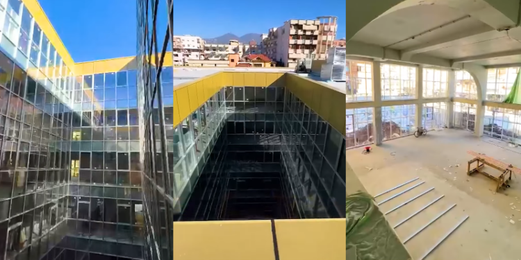 “THANË DO TË BËHET PALLAT”/ Rama publikon pamjet nga shkolla “Sami Frashëri”: Do jetë gati në shtator (VIDEO)