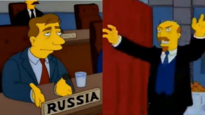 PUBLIKOHEN PAMJET/ “The Simpsonos” godasin sërish, ja si parashikuan në vitin 1998 luftën Rusi-Ukrainë (VIDEO)