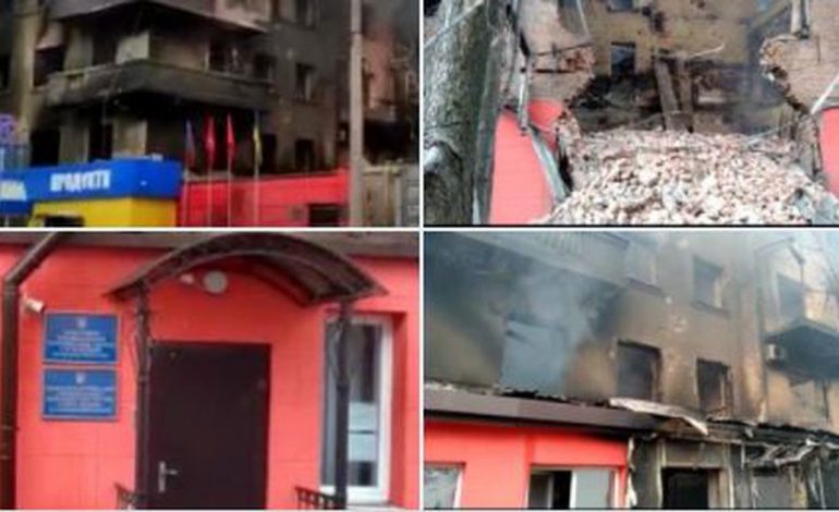 SULMI NË KONSULLATËN SHQIPTARE NË KHARKIV/ Rusia e mohon: S’e bombarduam ne…