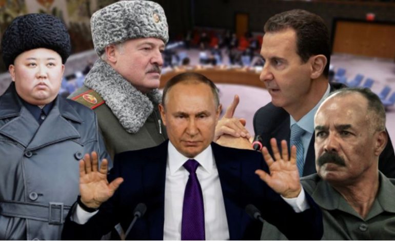 LUFTA/ Kush janë DIKTATORËT që u rreshtuan krah Vladimir Putin