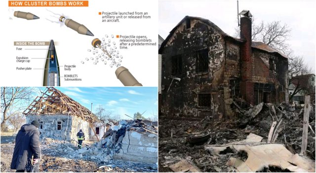 DENONCIM/ Nuk janë bërthamore, bombat e frikshme të ndaluara nga 100 shtete që po hedhin rusët mbi Ukrainë