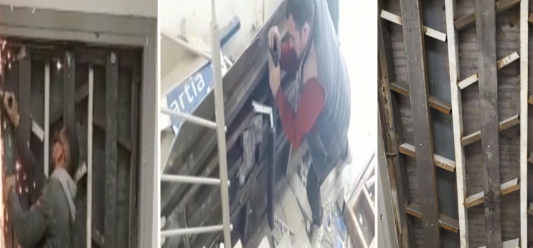 FOTOLAJM/ Hiqen dyert e blinduara nga PD, njëra prej tyre peshon 350 kg
