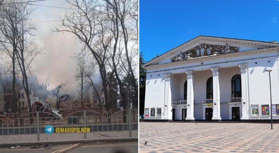 LUFTA/ Bombardimet rrafshojnë teatrin në Mariupol, gazetari: Ky është de-nazifikimi? Të q*** Rusinë
