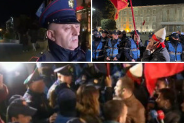 TENSIONET PARA KRYEMINISTRISË/ Zv. Drejtori i Policisë së Tiranës jep sqarimin: Nuk shpërndamë protestën, liruam rrugën