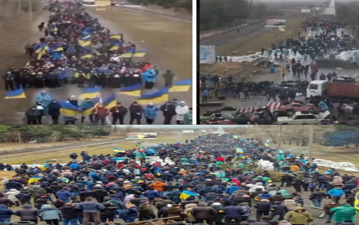 E FUNDIT! Paralajmërimet për katastrofë bërthamore, mijëra ukrainas bëhen bashkë! Bllokojnë rrugën kryesore që të dërgon në…