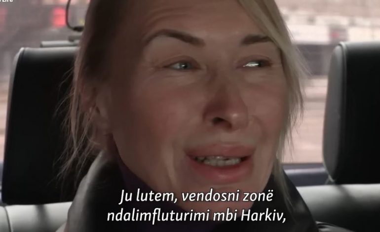 “FËMIJËT PO VDESIN”/ Banorja e Kharkivit shpërthen në lot, kërkon ndalim-fluturim mbi Ukrainë (VIDEO)