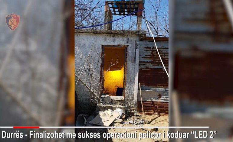 PAMJET/ Zbulohen dy “shtëpi bari” në Krujë, dy të arrestuar. Sekuestrohet kanabis dhe…