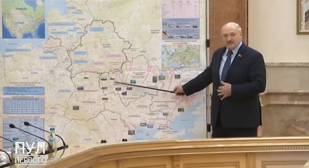 HARTA QE E NXORRI “ZBULUAR”/ Një tjetër shtet do të sulmohet së shpejti? Lukashenko zbulon planin e Putin për të pushtuar fqinjin e Ukrainës