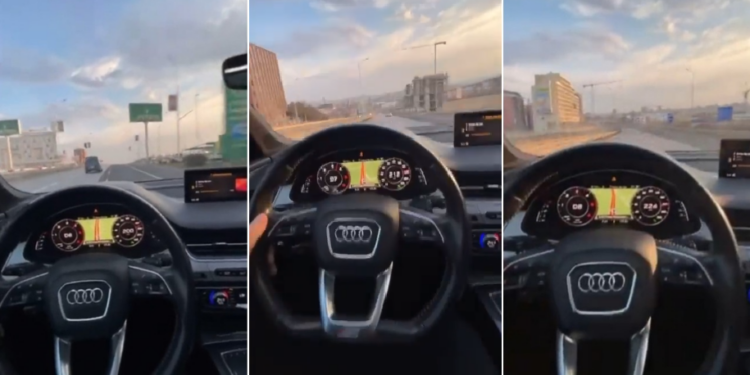 “MBAJE PËR KISHË TË LAÇIT”/ Makina “fluturon” me 240 km/h, vajzat të tmerruara nga shpejtësia (VIDEO)
