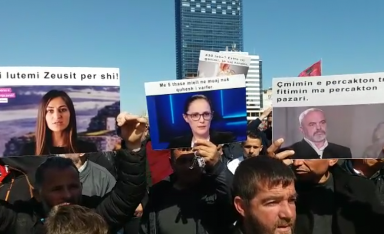 “T’I MBAJME NE PRESION…”/ Aktivisti Adriatik Lapaj në protestë rendit kërkesat për qeverinë