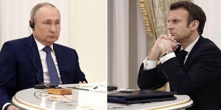 ZBARDHET TELEFONATA! Putin i prerë ndaj Macron: Rusia do t’i arrijë qëllimet e saj në Ukrainë! Sa më shumë të vonohen…