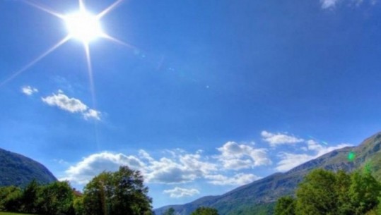 PARASHIKIMI I MOTIT/ Si do të jenë temperaturat gjatë ditës së sotme