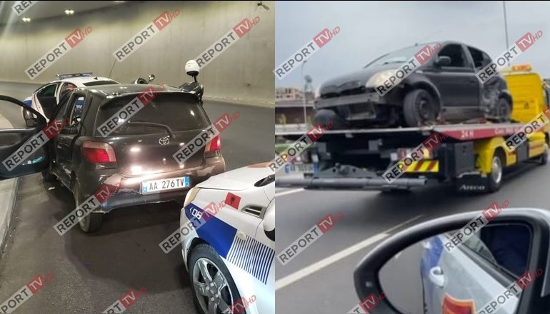I RIU I DEHUR SHTYP ME MAKINË GRUAN DHE LARGOHET/ Kapet nga “Rrugorja”, në tunel përplasi dhe 6… (VIDEO)