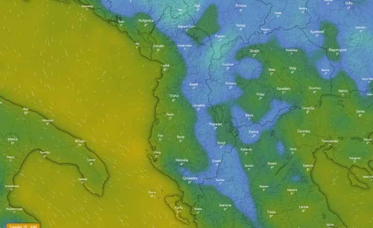 RIKTHEHET DIMRI/ Dëborë në Dajt e në zona të tjera malore të vendit
