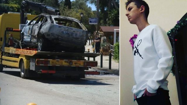 MAKINA U PËRMBYS DHE SHPËRTHEU NË FLAKË/ Ky është 17-vjeçari shqiptar që vdiq në Greqi (FOTO)