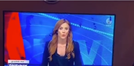 PAMJET/ E përjetoi tërmetin teksa po jepte lajmet, ja si reagon gazetarja boshnjake
