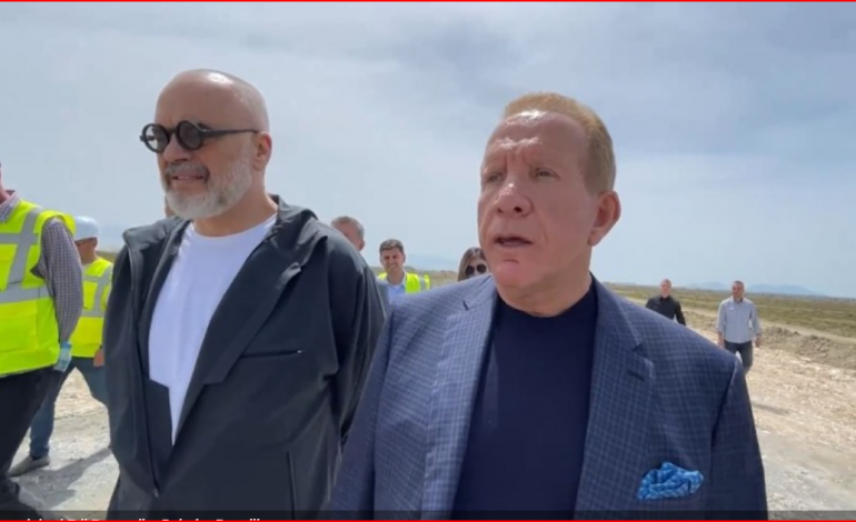 “VEPËR QË DO TRANSFORMOJË…”/ Rama në kantierin e Aeroportit të Vlorës, inspekton punimet bashkë me Behgjet Pacollin