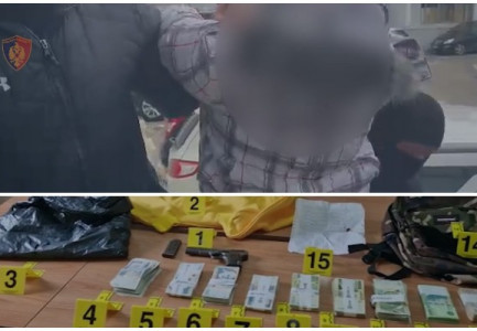 PUBLIKOHEN PAMJET E ARRESTIMIT TË ELIS SUÇIT/ 30-vjeçari që grabiti 10 milionë lekë në filialin e Postës Shqiptare në Kamëz