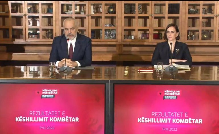 KËSHILLIMI KOMBËTAR/ Rama: E mbyllëm me një shifër përtej parashikimeve! Detyra jonë të kthejmë zërin e qytetarëve…