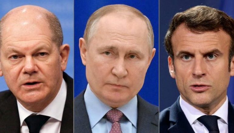THIRRJE PUTINIT/ Macron: Jepi fund konfliktit, kërko armëpushim me Ukrainën