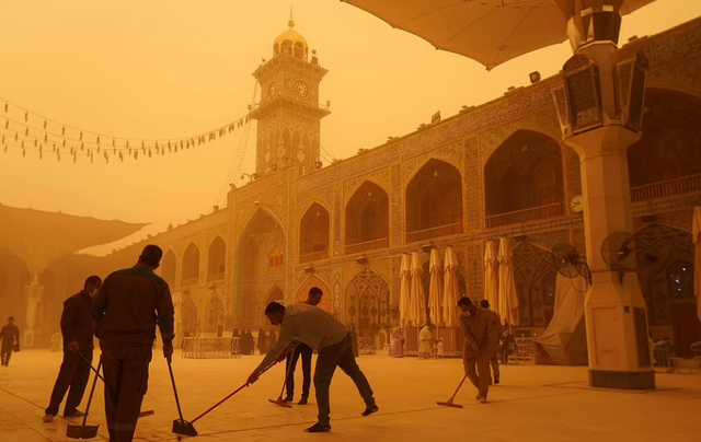 QIELLI BËHET PORTOKALLI NË BEOGRAD/ 4000 të shtruar në spital nga stuhia e rërës (FOTO)