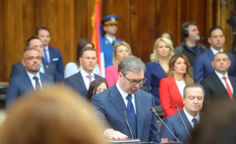 BETOHET SI PRESIDENT/ Vuçiç: Do të përpiqem ta ruaj Kosovën si pjesë të Serbisë