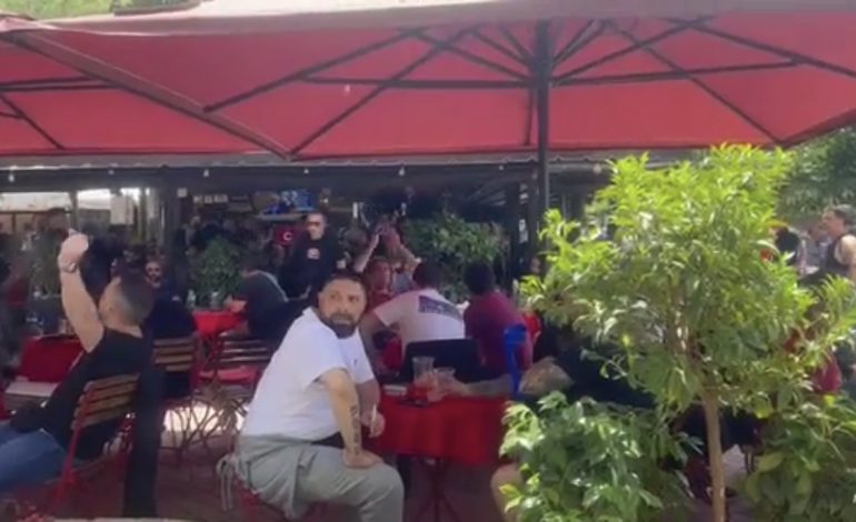 VIDEOLAJM/ Ja si po e presin finalen e madhe tifozët e Romës nga Liqeni i Tiranës