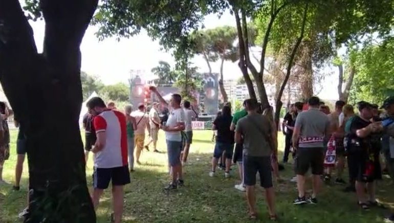 JO VETËM NË RRUGËT E TIRANËS/ Tifozët e Romës dhe Feyenoord veçmas dhe në spital, ja si ndahen Trauma dhe Sanatoriumi