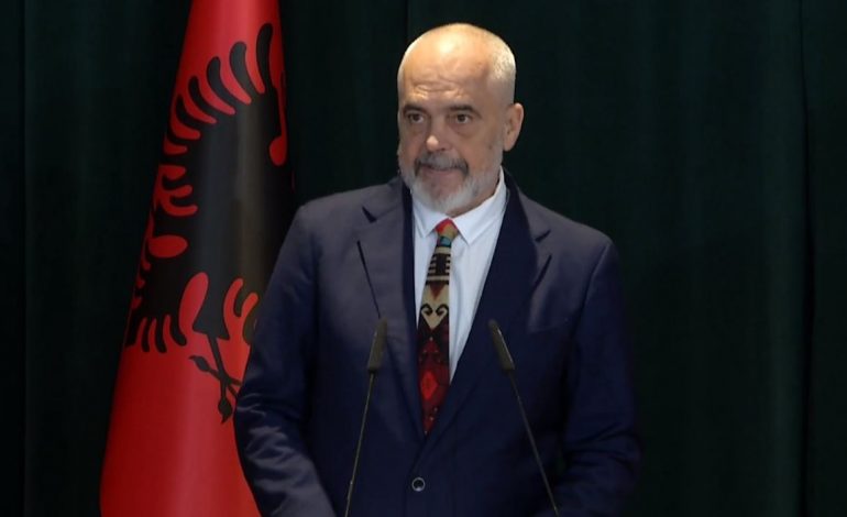 “PËR MAQEDONINË…”/ Rama e përsërit: Shqipëria do të ndryshojë kurs nëse nuk çelen negociatat në qershor