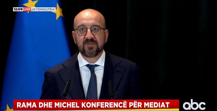 INTEGRIMI/ Presidenti i KiE në Tiranë: Po përshpejtojmë procesin, Shqipëria i ka plotësuar kushtet për çeljen e negociatave